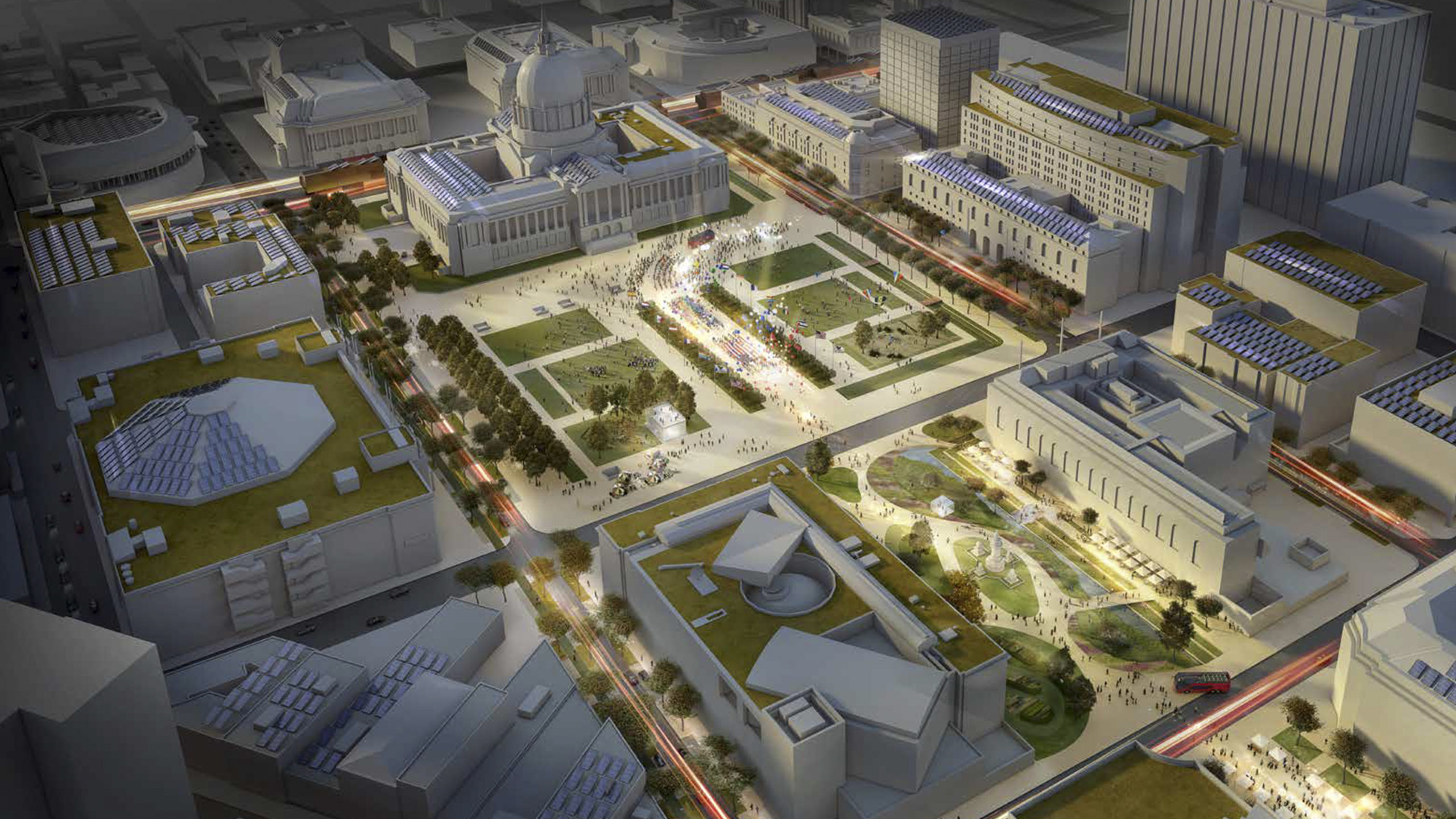 San Francisco Civic Center Sustainable District | Image 1/7
